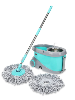 Prime Mop with Big Wheels and Stainless Steel Wringer Color